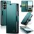 CaseMe Samsung Galaxy Z Fold7 Wallet RFID Blocking Magnetic Buckle Case Green