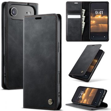 CaseMe iPhone Air Magnetic Wallet Case with RFID Blocking Black