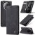 CaseMe Xiaomi 15 Ultra Wallet Magnetic Suede Leather Case Black