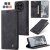 CaseMe OnePlus 13 Wallet Magnetic Suede Leather Case Black