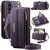 CaseMe Samsung Galaxy S26 Plus Crossbody Wallet Case with RFID Blocking & Wireless Charging Purple