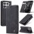 CaseMe Xiaomi 15 Pro Wallet Magnetic Suede Leather Case Black
