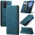 CaseMe Xiaomi Poco X7 Pro Wallet Magnetic Suede Leather Case Blue