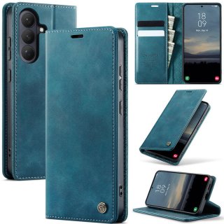 CaseMe Samsung Galaxy S26 Magnetic Wallet Case with RFID Blocking Blue