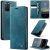 CaseMe Samsung Galaxy S20 Plus Magnetic Wallet Case with RFID Blocking Blue