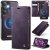 CaseMe Samsung Galaxy S26 Ultra 2-in-1 Magnetic Wallet Case – Wireless Charging & RFID Blocking Purple