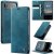 CaseMe iPhone Air Magnetic Wallet Case with RFID Blocking Blue