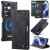 CaseMe Samsung Galaxy Z Fold8 Ultra 2-in-1 Magnetic Wallet Case – Wireless Charging & RFID Blocking Black