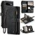 CaseMe Google Pixel 11/Pixel 11 Pro Wallet Case with Zipper Pocket & Wireless Charging Black