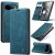 CaseMe Google Pixel 11 Pro XL Suede Leather Wallet Case Blue