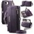 CaseMe iPhone 16e Crossbody Wallet Case with RFID Blocking & Wireless Charging Purple