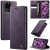CaseMe Samsung Galaxy S20 Ultra Magnetic Wallet Case with RFID Blocking Purple
