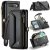 CaseMe Google Pixel 9/9 Pro Wallet RFID Blocking Crossbody Case Support Wireless Charging Black