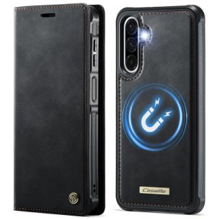 CaseMe Samsung Galaxy A17 2-in-1 Magnetic Wallet Case with RFID Blocking Black