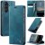 CaseMe Samsung Galaxy S26 Plus Magnetic Wallet Case with RFID Blocking Blue