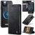 CaseMe iPhone 11 Pro Max 2-in-1 Magnetic Wallet Case – Wireless Charging & RFID Blocking Black