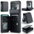CaseMe Samsung Galaxy Z Flip7 FE RFID Blocking Card Holder Case Black
