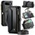 CaseMe Google Pixel 11/Pixel 11 Pro RFID Wallet Case with Crossbody Strap, Zipper Pocket & Wireless Charging Black