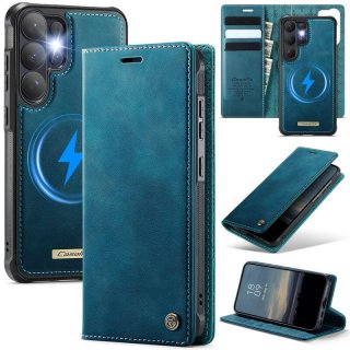 CaseMe Samsung Galaxy S26 Ultra 2-in-1 Magnetic Wallet Case – Wireless Charging & RFID Blocking Blue