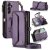 CaseMe Samsung Galaxy A16 5G Wallet RFID Blocking Crossbody Phone Case Purple