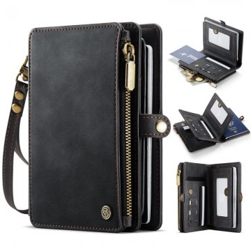 CaseMe RFID Blocking Passport Wallet – Secure & Stylish Travel Organizer Black