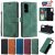 Samsung Galaxy S20 FE Wallet RFID Blocking Kickstand Case Green