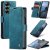 CaseMe Samsung Galaxy Z Fold7 Wallet Magnetic Suede Leather Case Blue