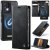 CaseMe Samsung Galaxy A53 5G 2-in-1 Magnetic Wallet Case with RFID Blocking Black
