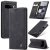 CaseMe Google Pixel 11/Pixel 11 Pro Suede Leather Wallet Case Black