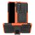 Samsung Galaxy S20 Hybrid Rugged PC + TPU Kickstand Case Orange