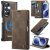 CaseMe Samsung Galaxy Z Fold8 Ultra 2-in-1 Magnetic Wallet Case – Wireless Charging & RFID Blocking Coffee