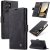 CaseMe Samsung Galaxy S25 Ultra Wallet Magnetic Suede Leather Case Black