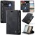 CaseMe iPhone Duo Detachable Magnetic Wallet Case with N52 Magnets, RFID Blocking & Wireless Charging Black