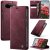 CaseMe Google Pixel 11/Pixel 11 Pro Magnetic Wallet Case with RFID Blocking Red