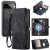 CaseMe Google Pixel 11 Pro XL 2-in-1 Magnetic Wallet Case with Wrist Strap, RFID-blocking & Wireless Charging Black