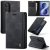 CaseMe Samsung Galaxy Z Fold8 Magnetic Wallet Case with RFID Blocking Black