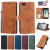 iPhone 7/8/SE 2020 Wallet RFID Blocking Kickstand Case Brown