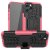 iPhone 12/12 Pro Hybrid Rugged PC + TPU Kickstand Case Rose