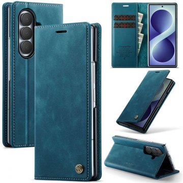 CaseMe Samsung Galaxy Z Fold8 Ultra Magnetic Wallet Case with RFID Blocking Blue