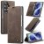 CaseMe Samsung Galaxy Z Fold8 Ultra Suede Leather Wallet Case Coffee