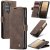 CaseMe Samsung Galaxy Z Fold6 Wallet Suede Leather Case Coffee