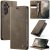 CaseMe Samsung Galaxy S24 FE Magnetic Wallet Case with RFID Blocking Coffee