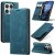 CaseMe Xiaomi 17 Wallet Magnetic Suede Leather Case Blue