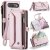 CaseMe Google Pixel 9/9 Pro Wallet RFID Blocking Crossbody Case Support Wireless Charging Pink