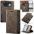 CaseMe iPhone Duo Detachable Magnetic Wallet Case with N52 Magnets, RFID Blocking & Wireless Charging Coffee