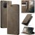 CaseMe Samsung Galaxy S20 Plus Magnetic Wallet Case with RFID Blocking Coffee