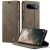 CaseMe Google Pixel 11 Pro XL Magnetic Wallet Case with RFID Blocking Coffee