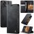 CaseMe Samsung Galaxy A07 4G/A06 4G/5G Magnetic Wallet Case with RFID Blocking Black