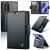 CaseMe Samsung Galaxy Z Fold8 RFID Wallet Case with Magnetic Buckle & Wireless Charging Black
