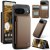 CaseMe Google Pixel 9/9 Pro RFID Blocking Card Holder Case Brown